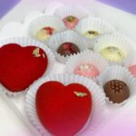 Набор 8 конфет и сердца